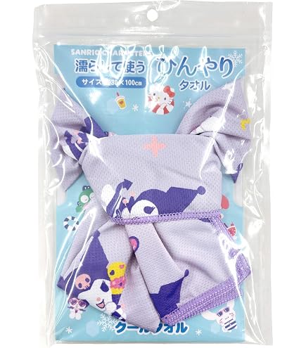 Amazon｜林(Hayashi) クールタオル 約30×100cm サンリオ クロミ
